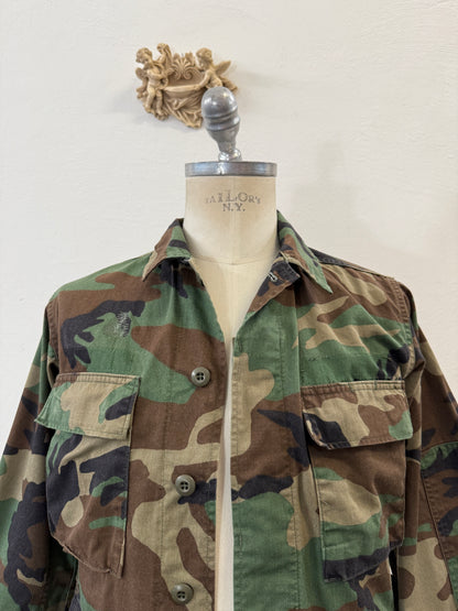 Vintage Woodland Jacket Us Army “XS”
