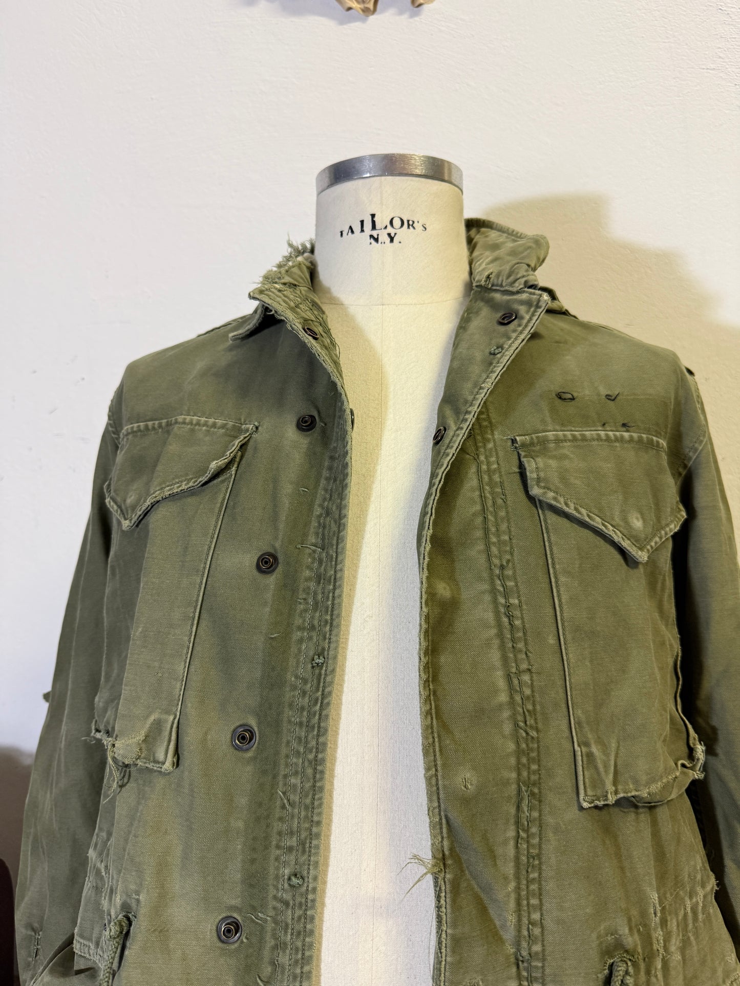 Distressed Vintage Field Jacket M51 US Army “M”