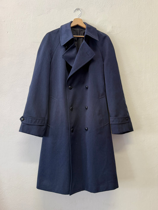 Vintage 90’s Navy Blue Raglan Coat “L”