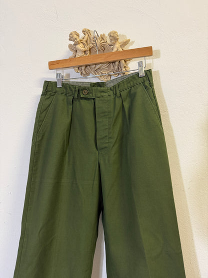Vintage Swedish Army Fatigue Pants “W29”