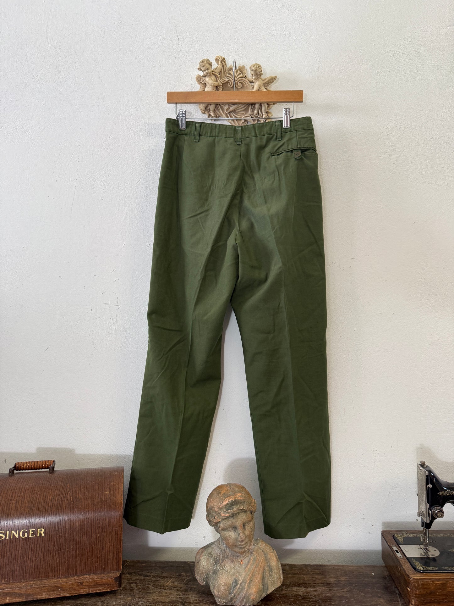Vintage Swedish Army Fatigue Pants “W30”