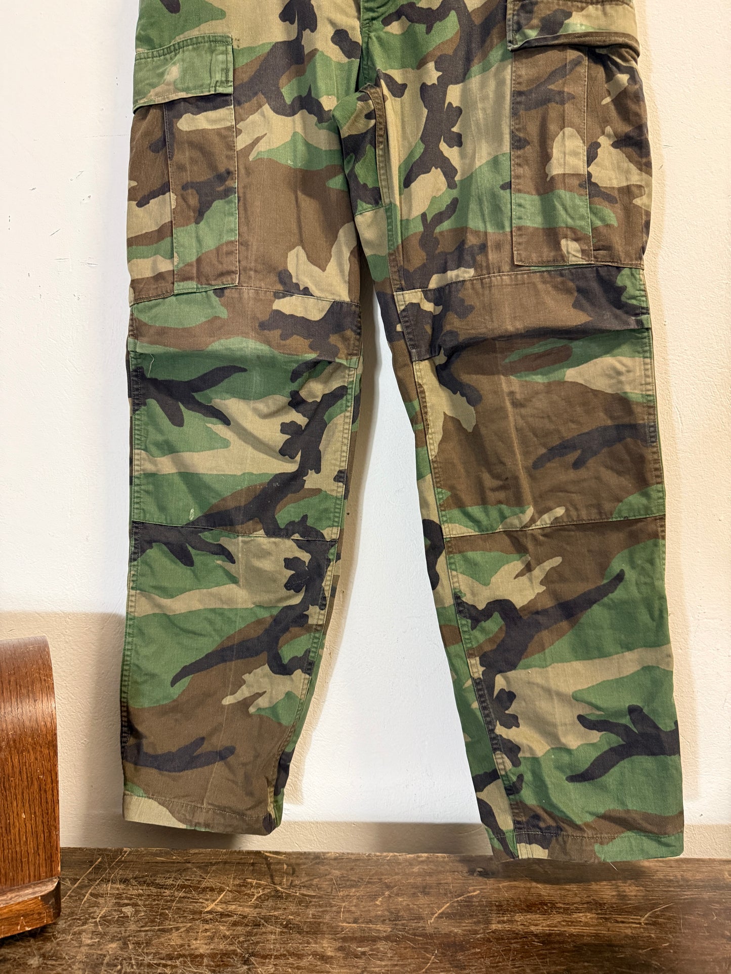 Vintage Woodland Camo Cargo Pants Us Army “W34”