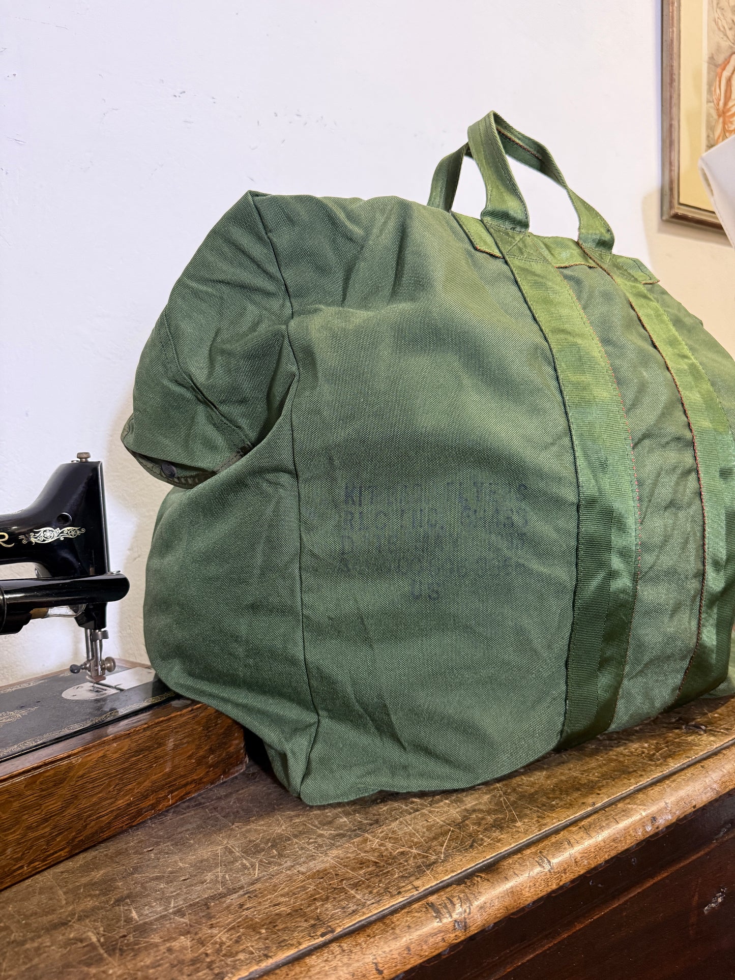 Vintage Nylon Us Flyers Kit Bag