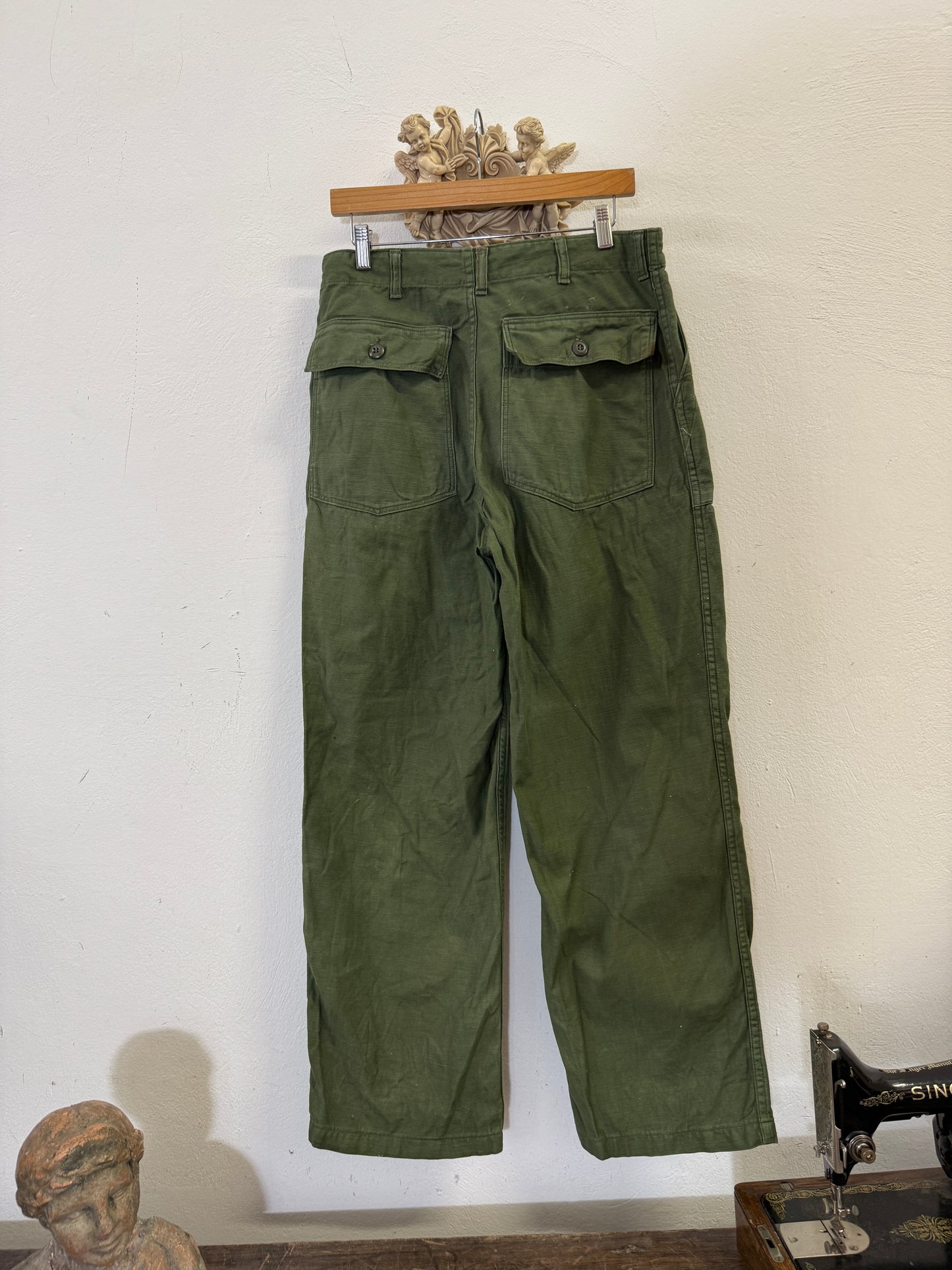 Vintage Og 107 Us Army Fatigue Pants “W32”