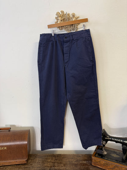 Vintage 80’s Italian Navy Pants “W35”