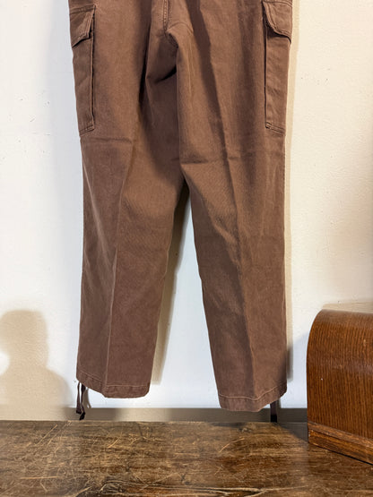 Vintage 80’s German Army Moleskin Cargo Pants “W36”
