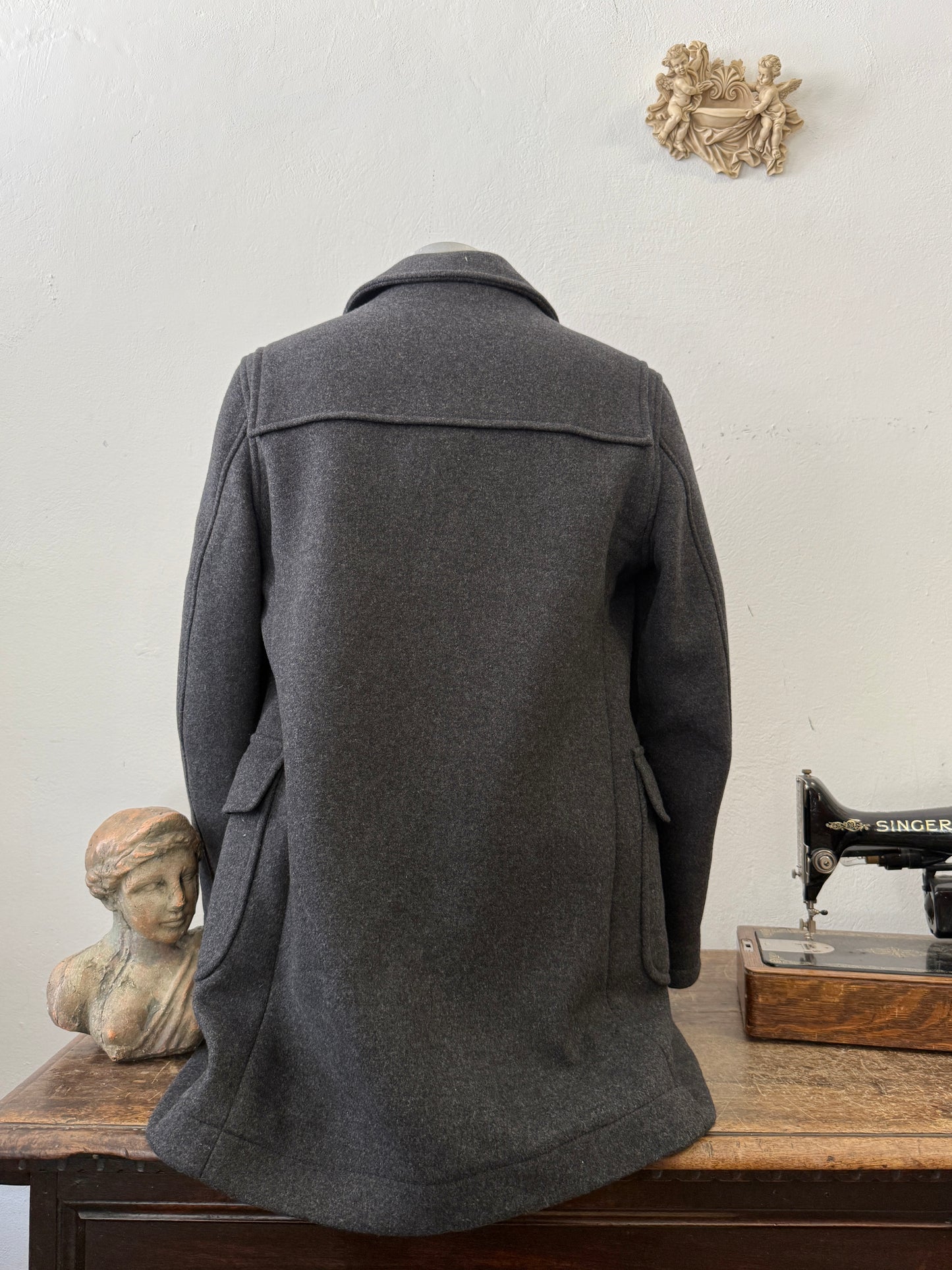 Vintage Wool Coat Made in Italy “M”