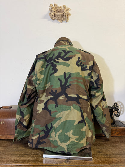 Vintage Woodland Field Jacket M65 Us Army “XL”
