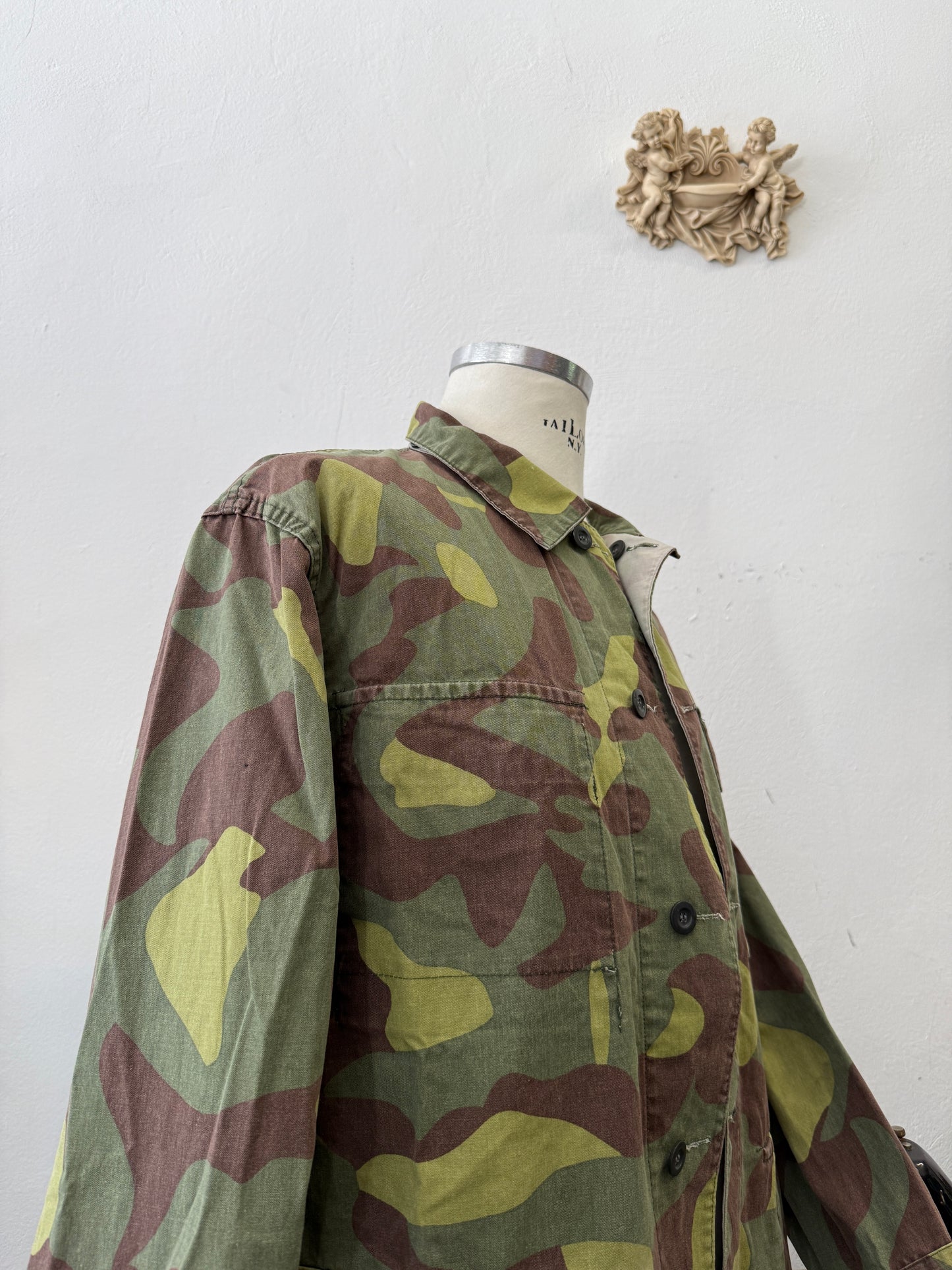 Vintage 60’s Rare Finnish Camo Jacket “L”