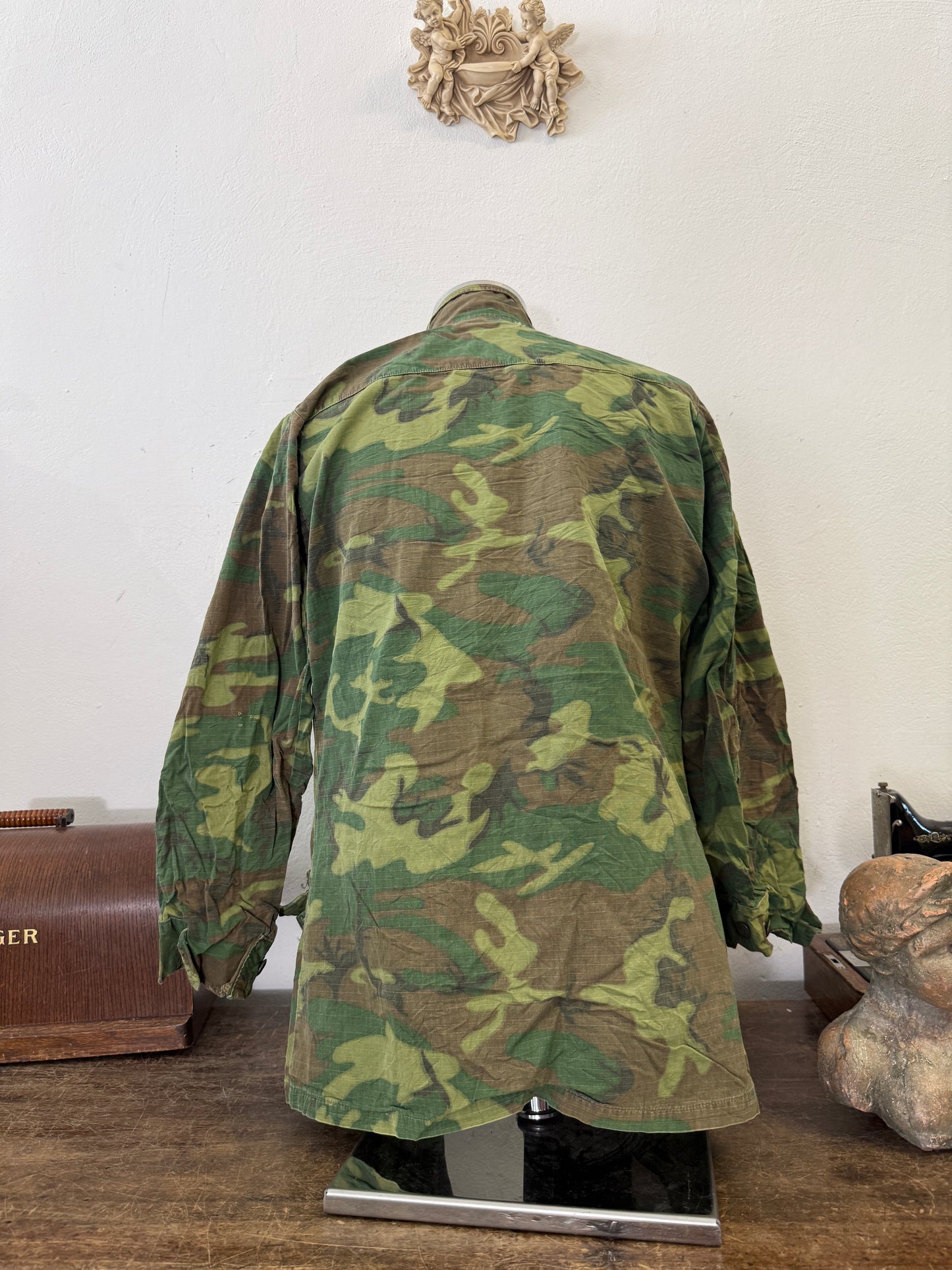 Vintage 60’s Ripstop Jungle Jacket ERDL Us Army “M”