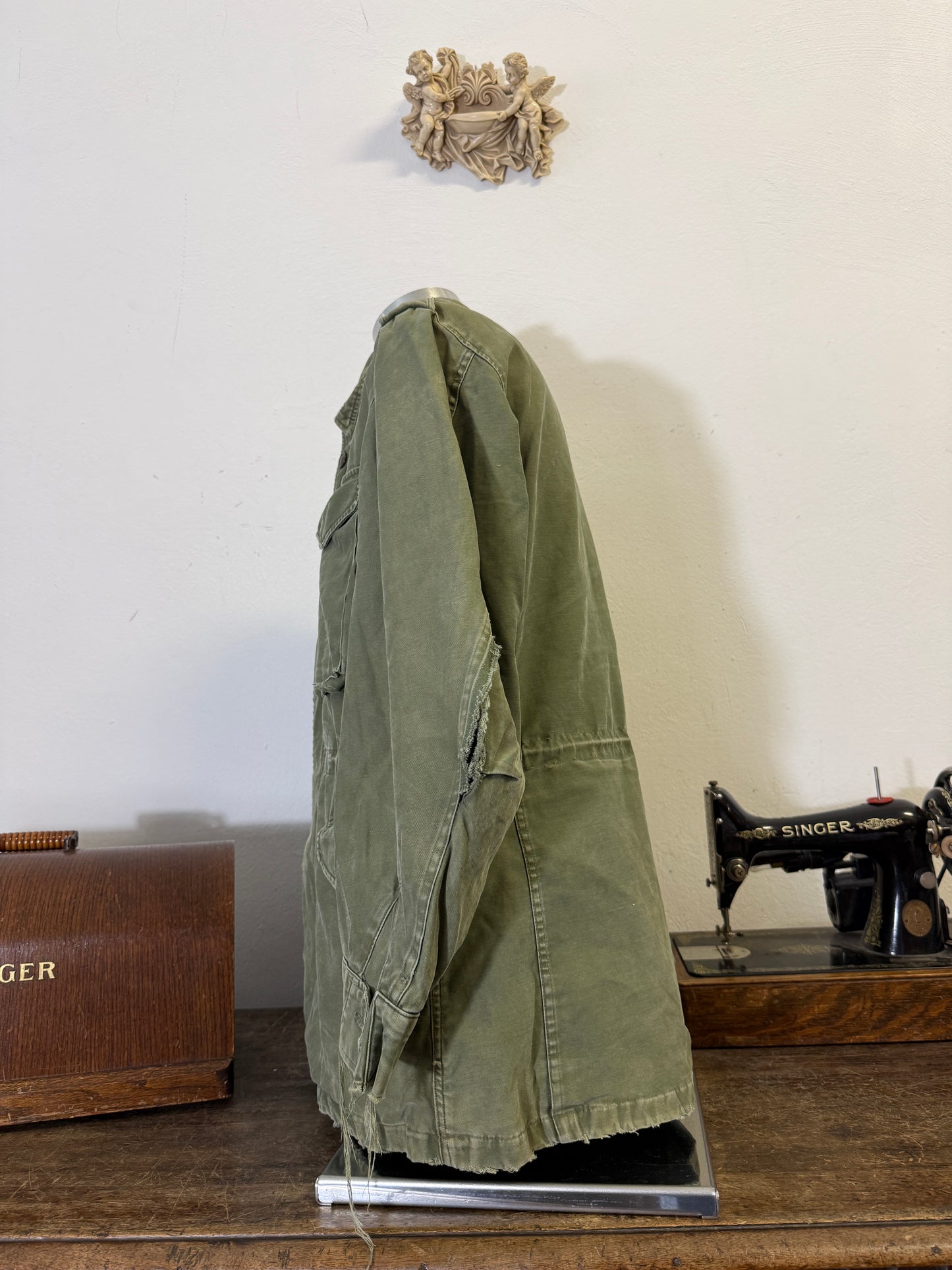 Distressed Vintage Field Jacket M51 US Army “M/L”