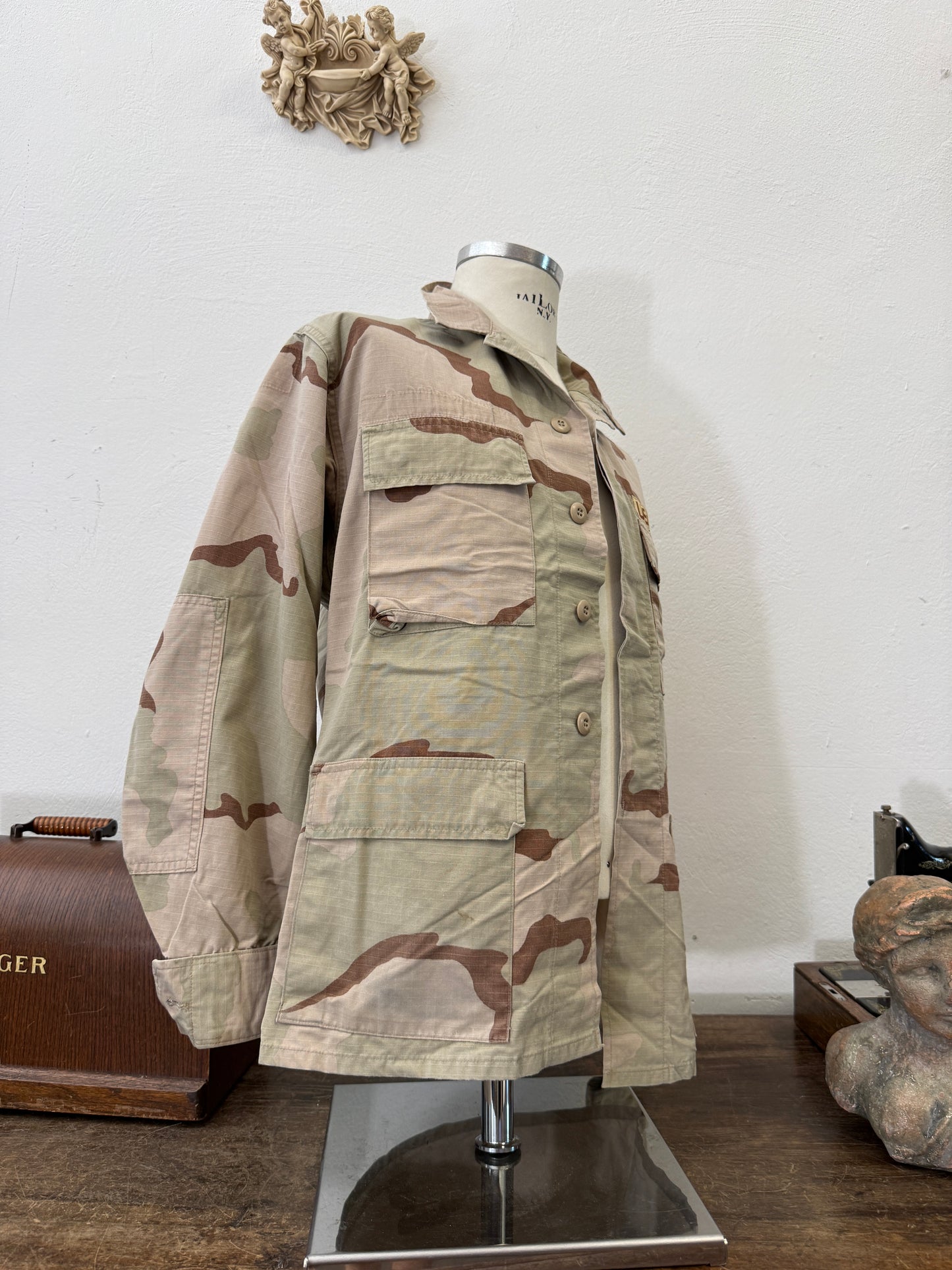 Vintage BDU Camo Jacket Ripstop US Army “M”