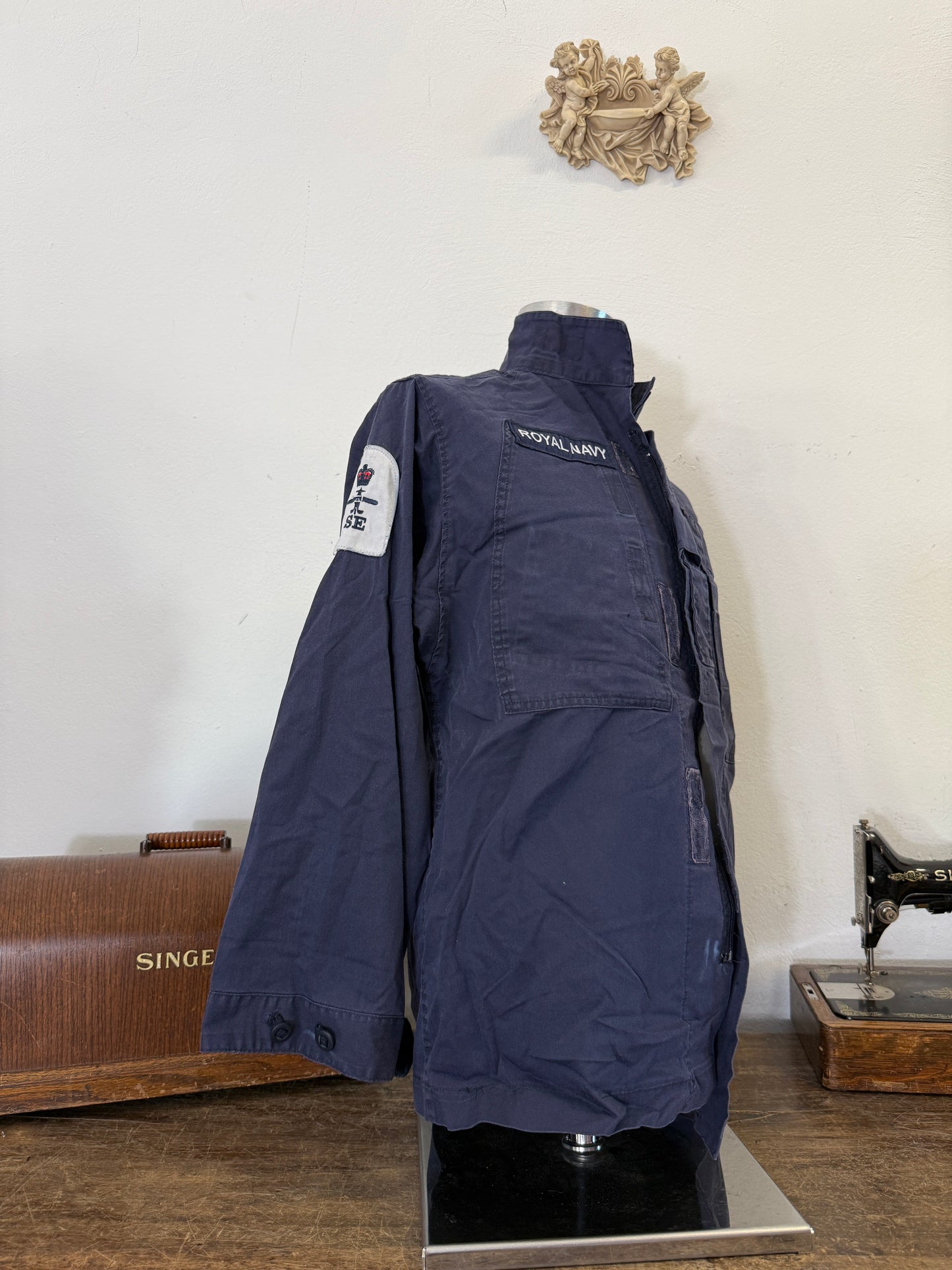 Vintage British Royal Navy Jacket “L”