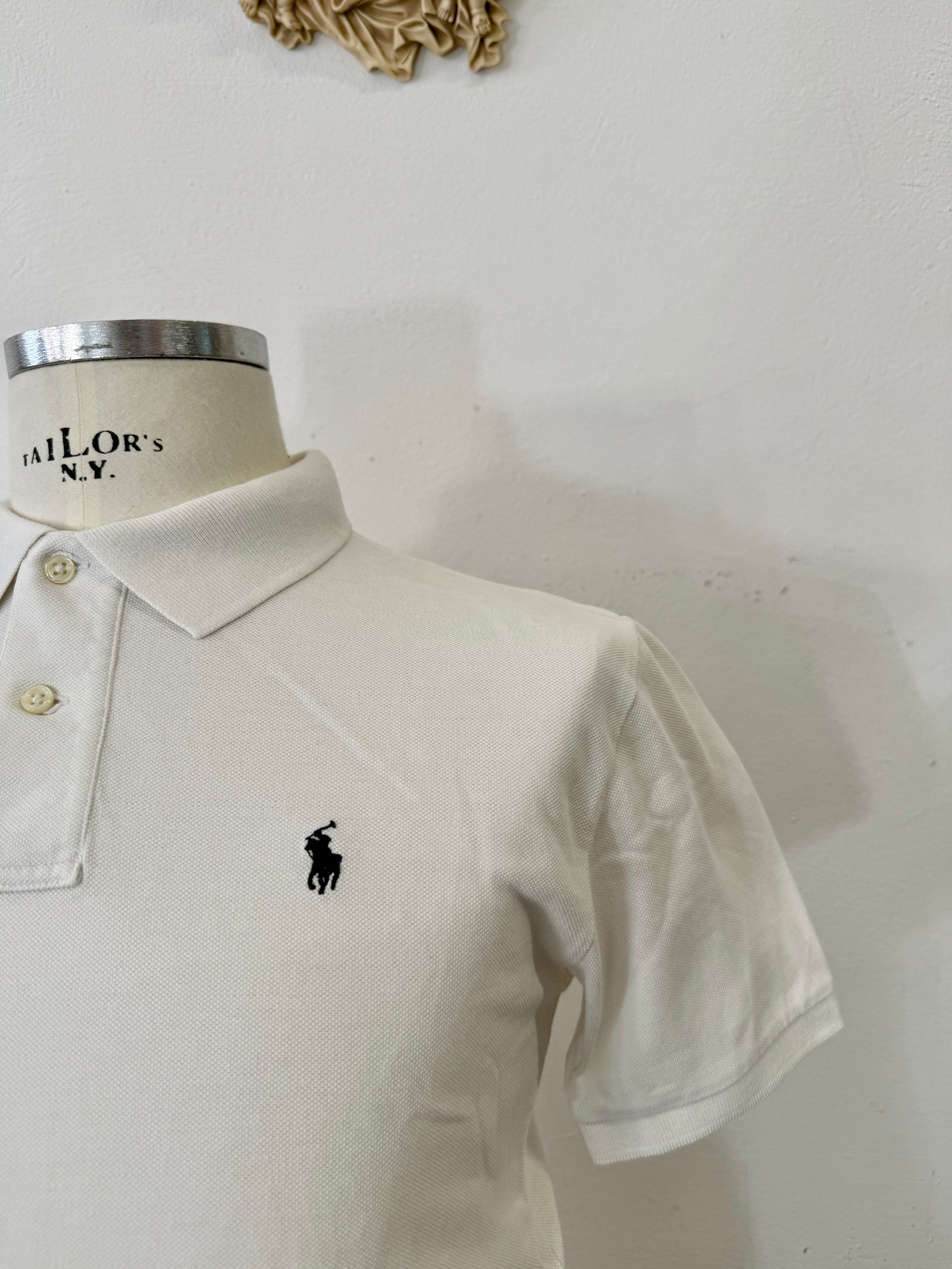 Vintage Polo Ralph Lauren White “S/M”