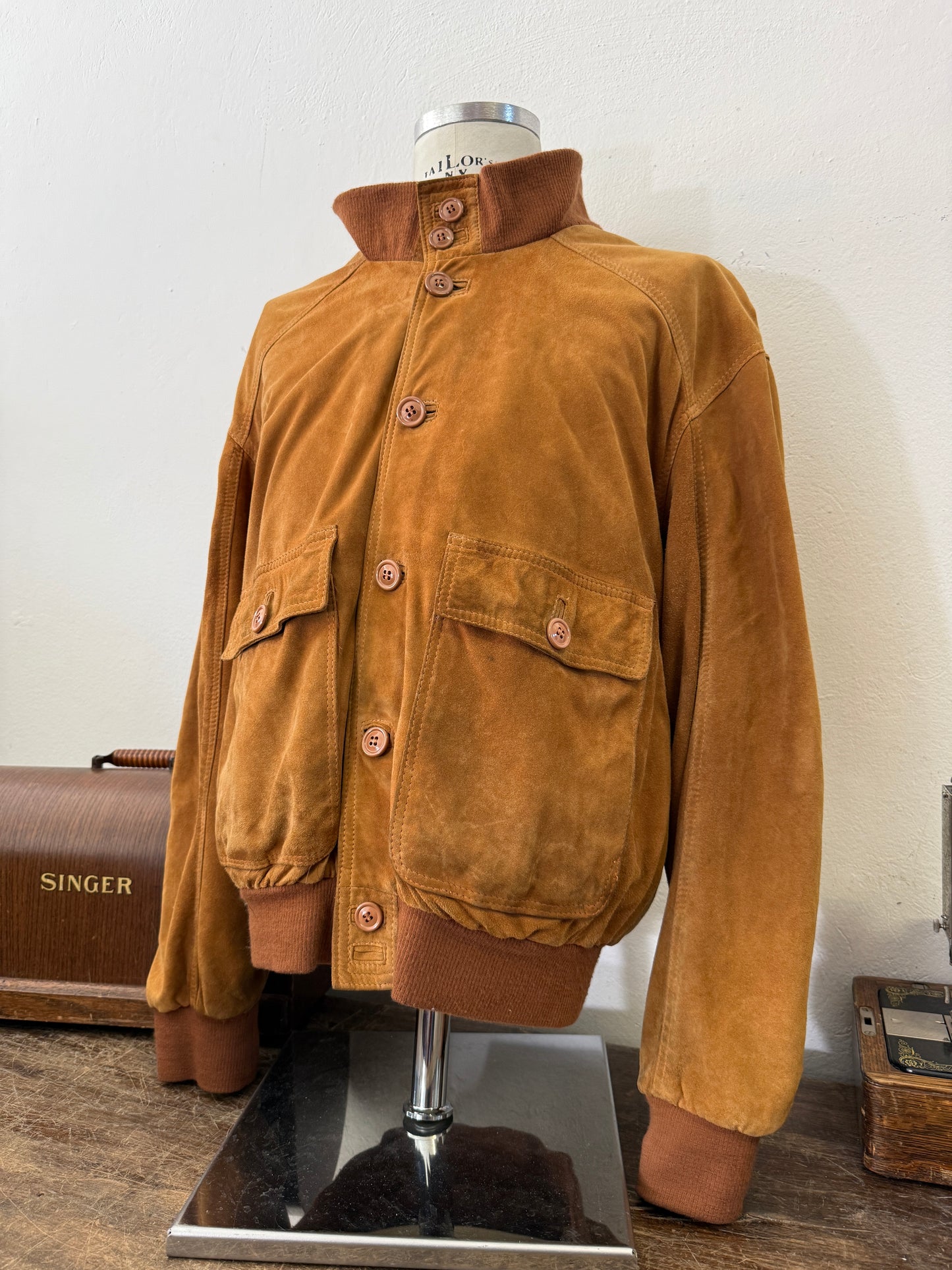 Vintage Suede Jacket “XL”