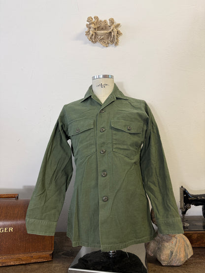 Vintage Og 107 Us Army Shirt “M”