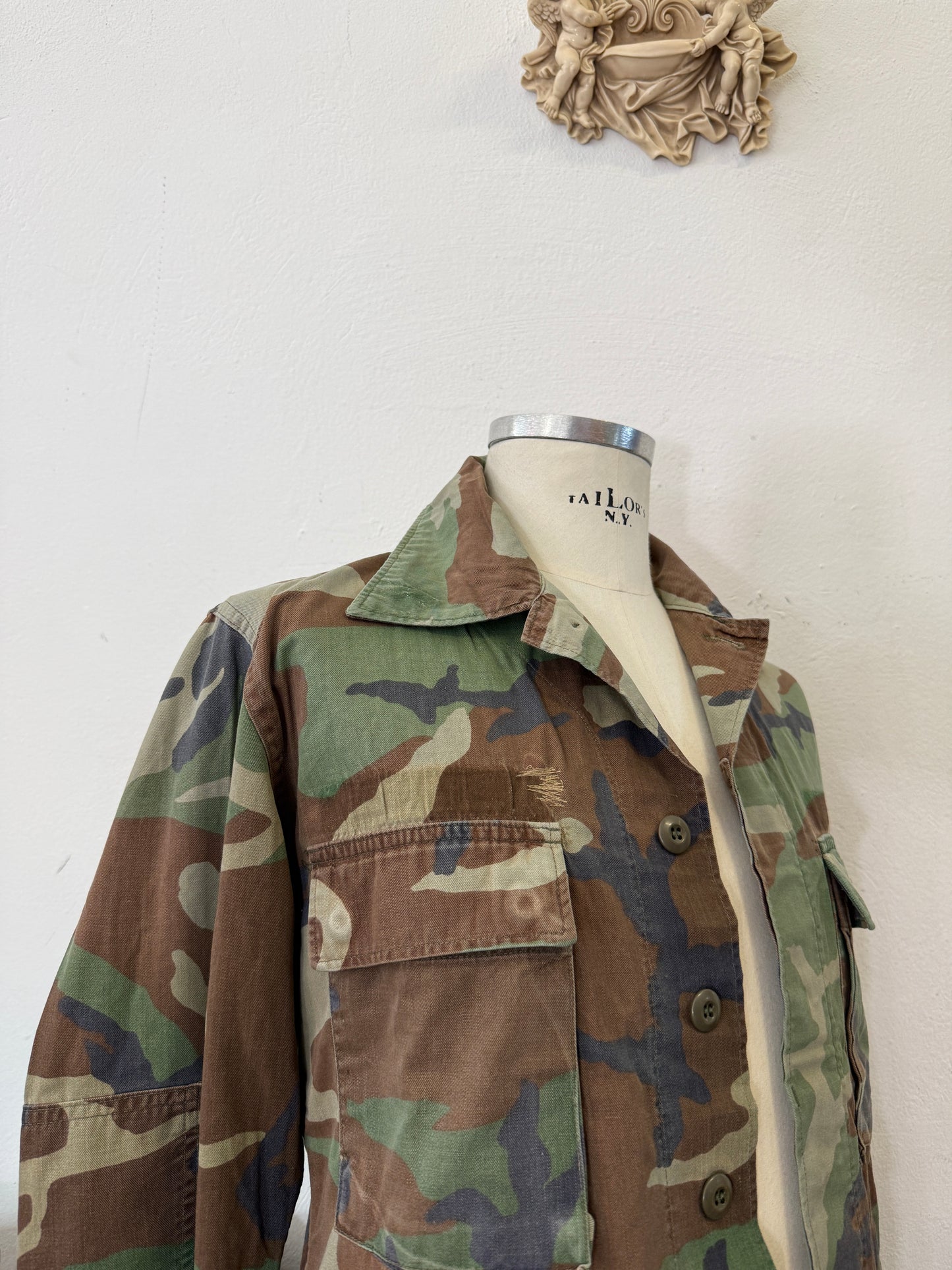 Vintage Woodland Us Army Jacket “S/M”