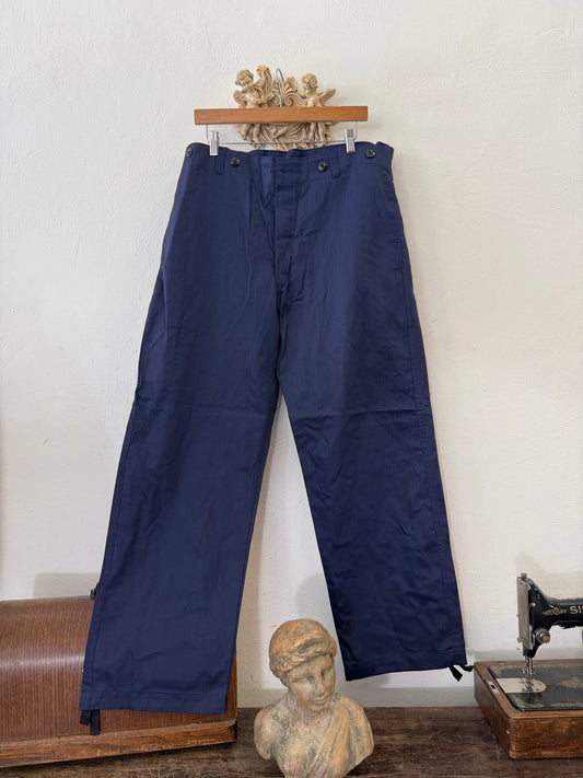 Vintage German Army Work Pants HBT “W36”