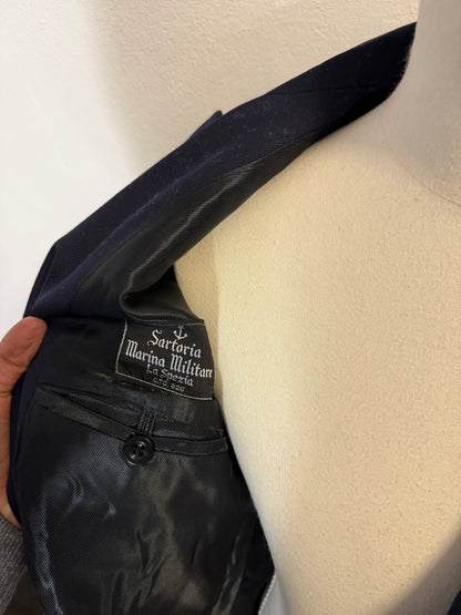 Vintage 90’s Italian Navy Double Breasted Jacket “S/M”