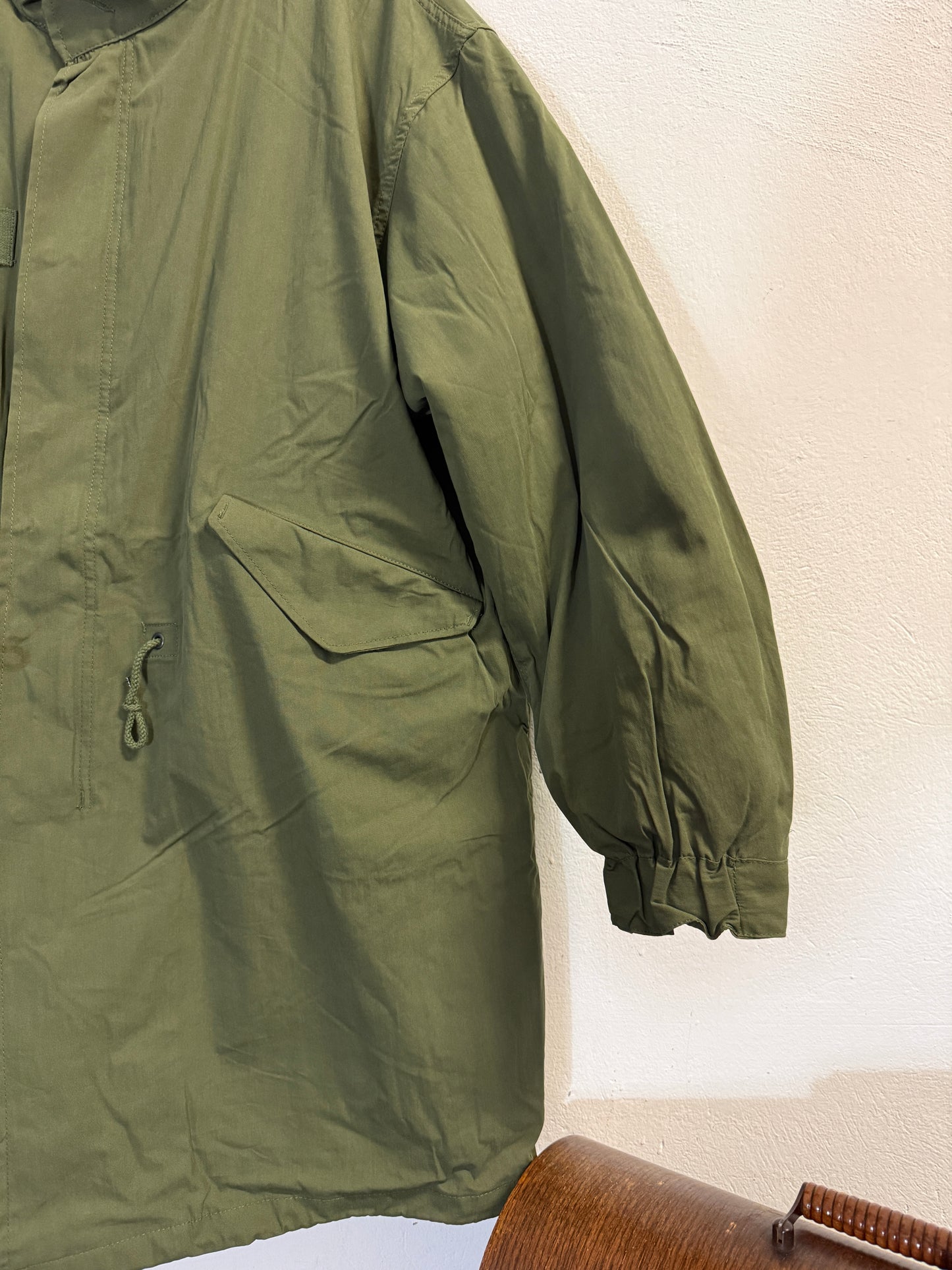 US OD M65 SHELL PARKA WITH LINER - REPRO “L”