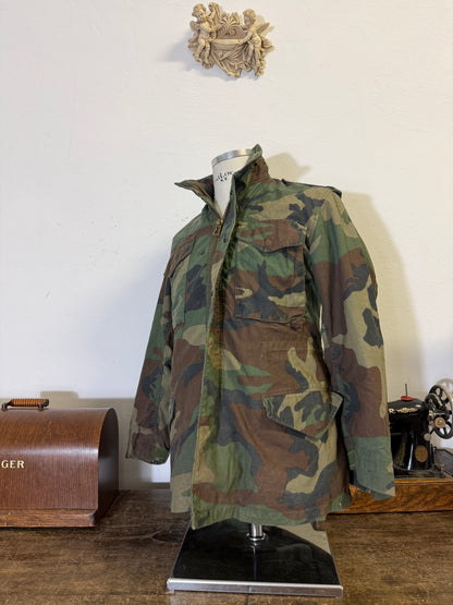 Vintage Woodland Field Jacket M65 Us Army “XS/S”