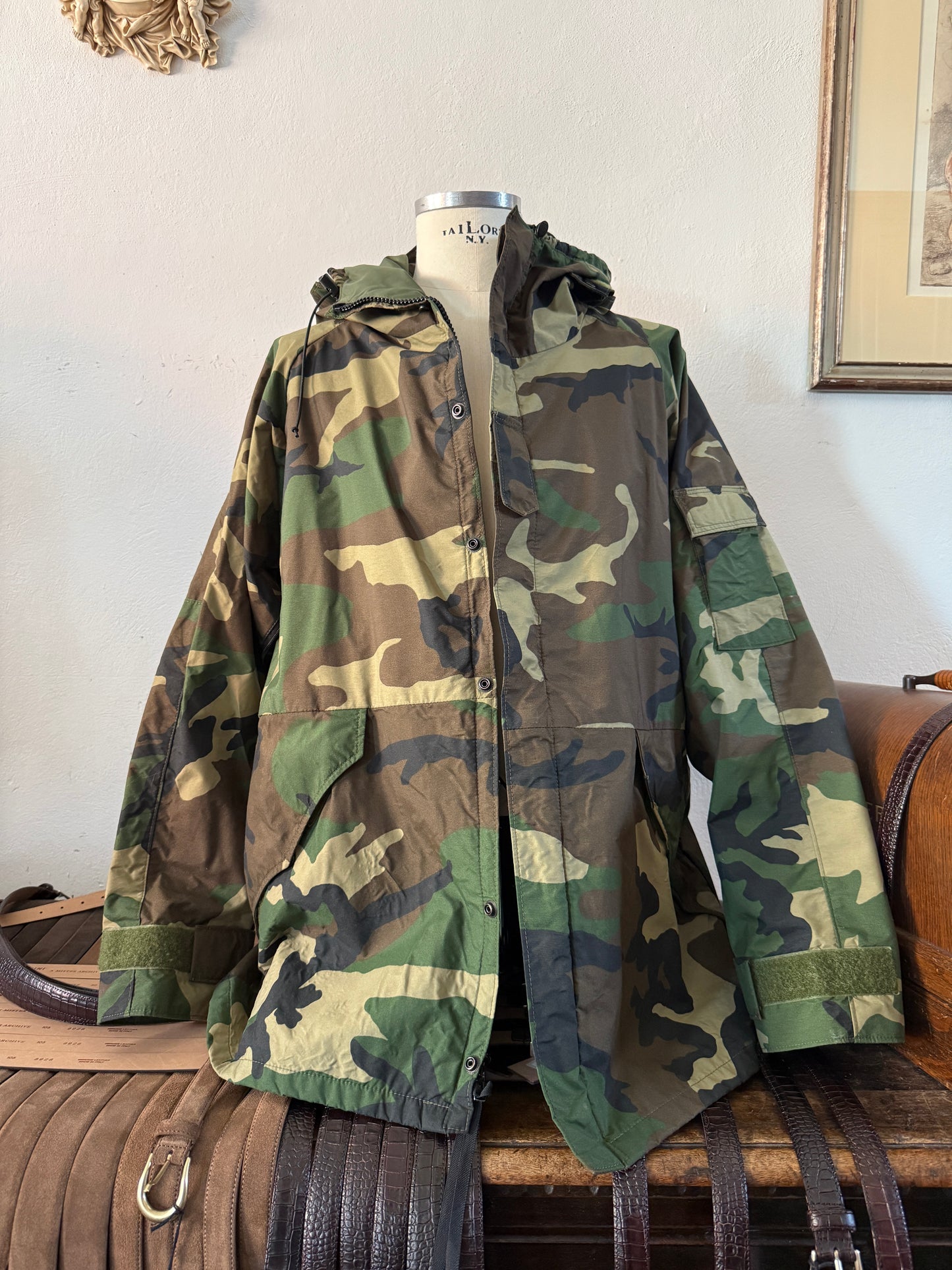 Vintage Us Army Camo Jacket “L/XL”