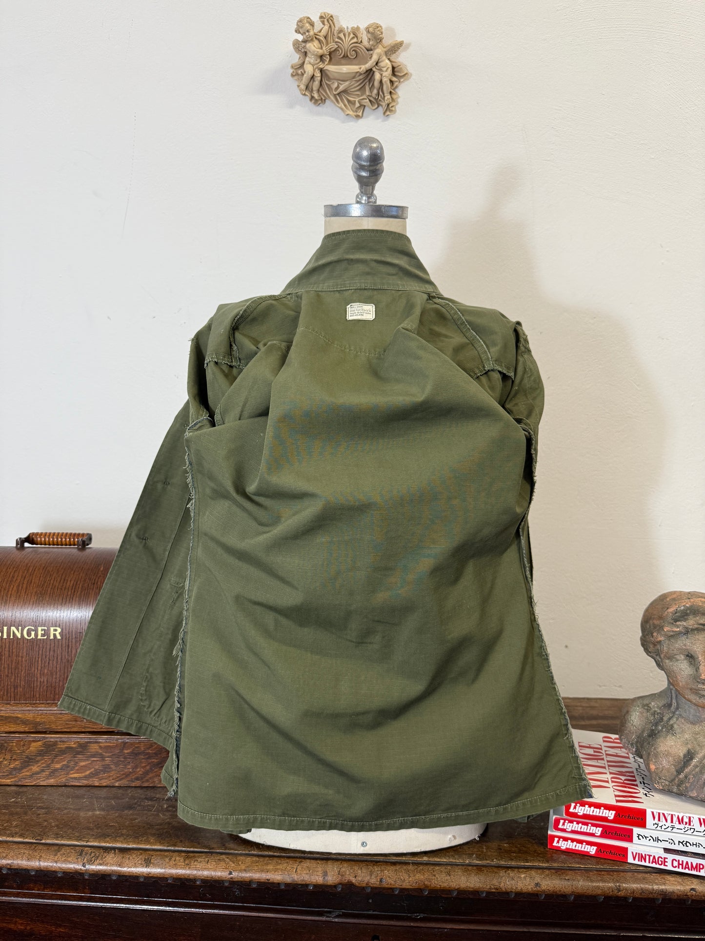 Vintage Rip Stop Jungle Jacket U.S. AIR FORCE “S”