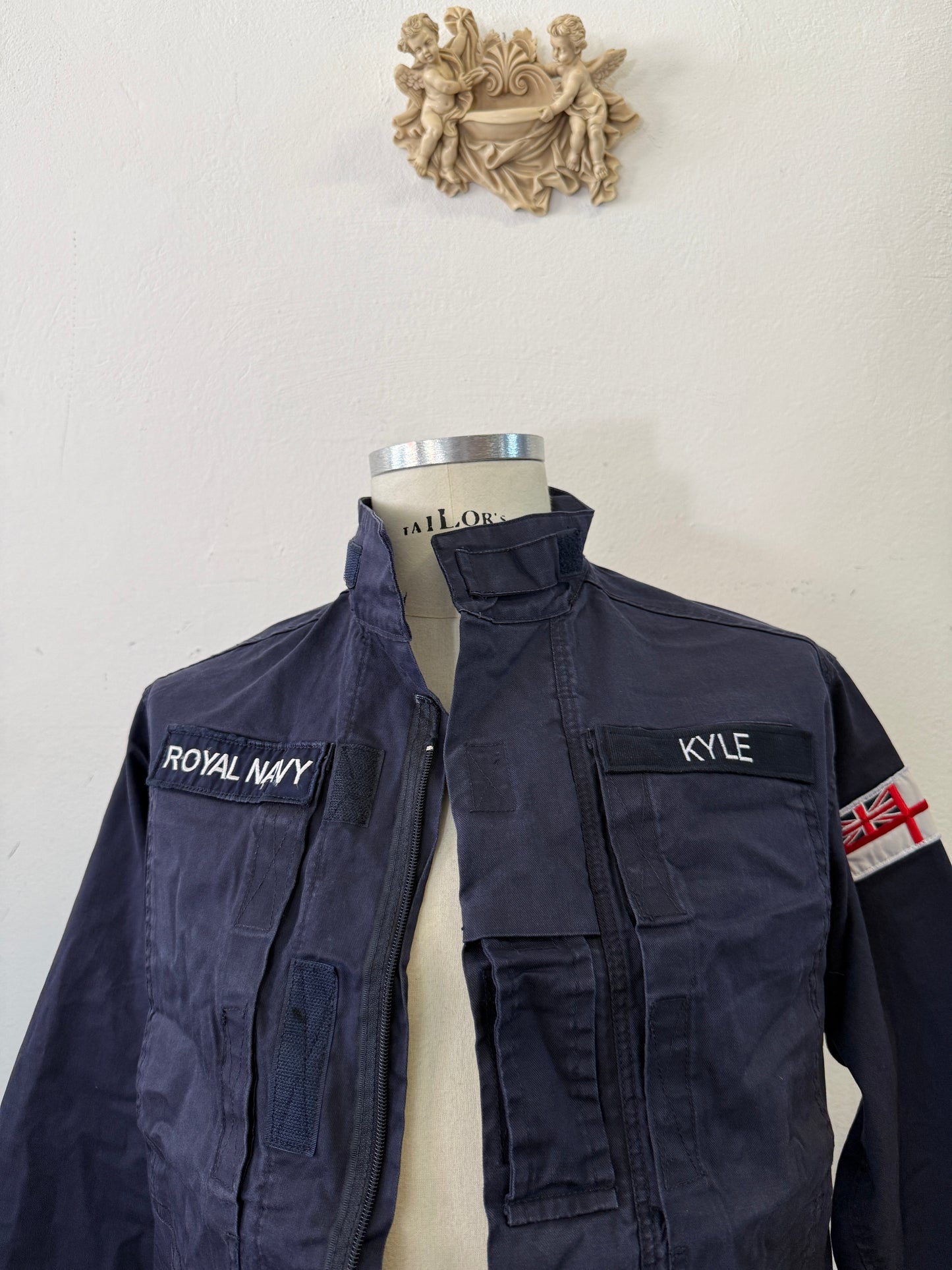 Vintage British Royal Navy Jacket “S”