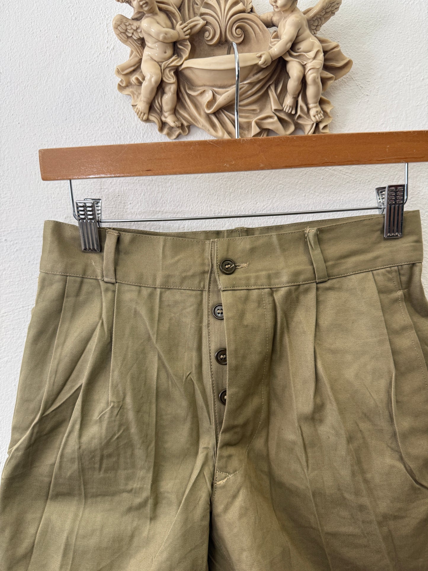 Vintage Italian Army Shorts
