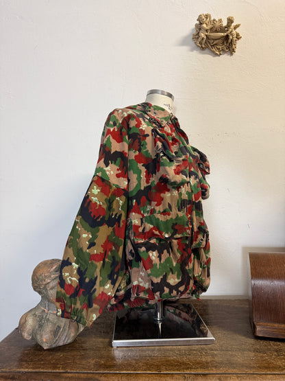 Vintage Swiss Army Camo Jacket M70 “XL”