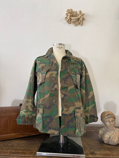 Vintage Jungle Jacket ERDL Us Army “M”