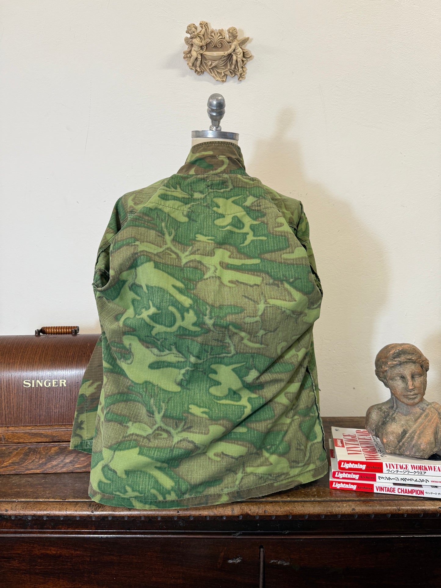 Vintage USMC Jungle Jacket ERDL - M/L
