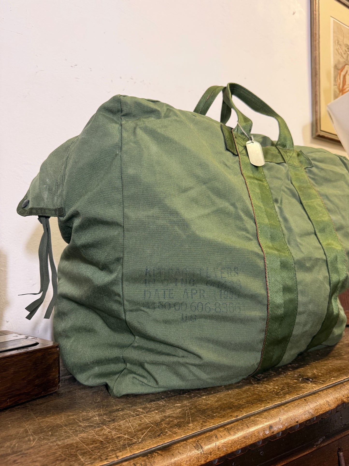 Vintage Nylon Us Flyers Kit Bag