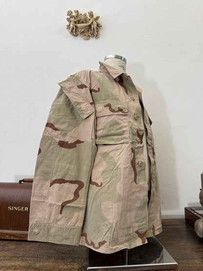 Vintage BDU Camo Jacket Ripstop US Army – L/XL