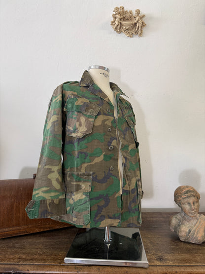 Vintage Jungle Jacket ERDL Us Army “M”