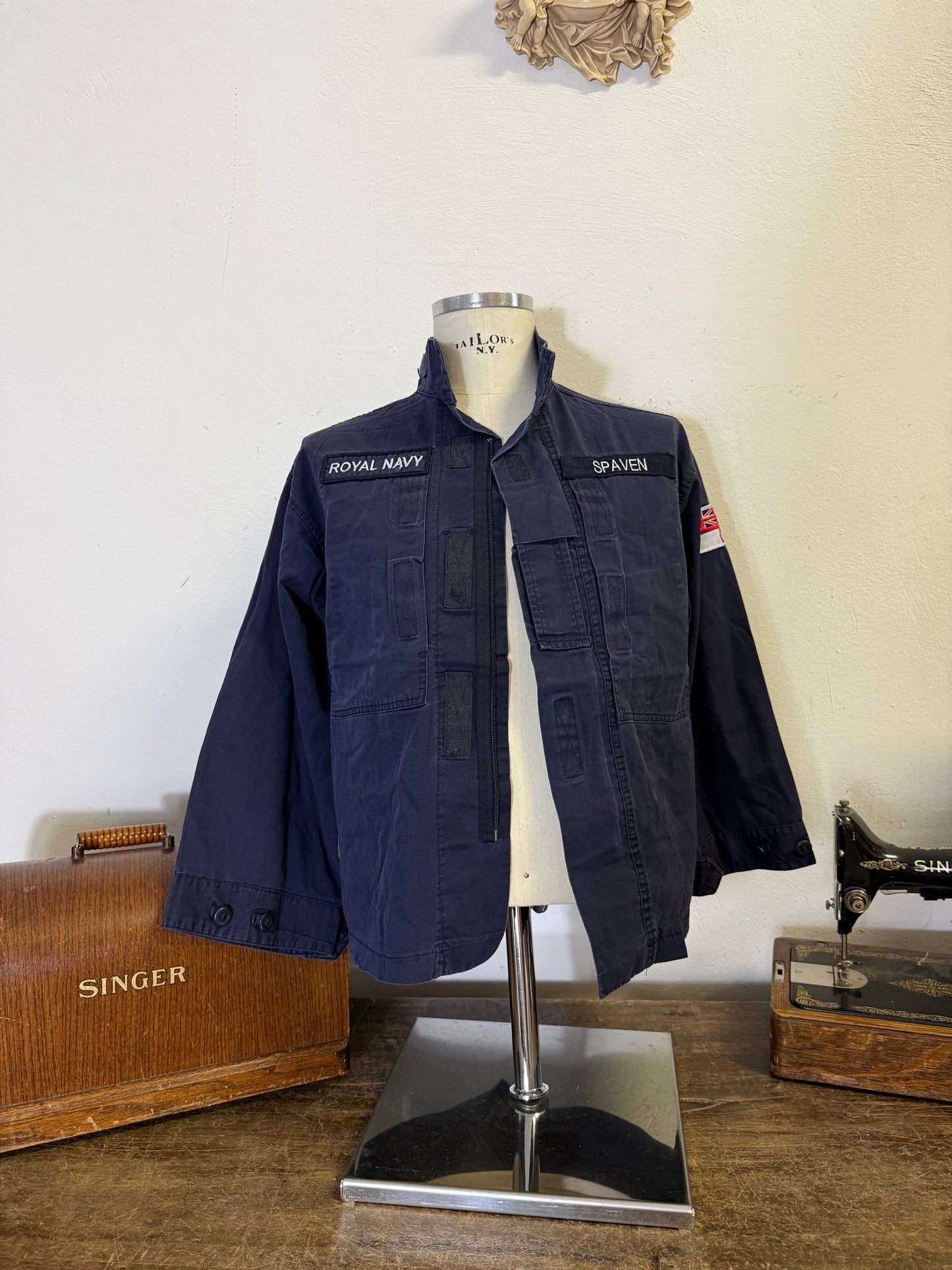 Vintage British Royal Navy Jacket “S”