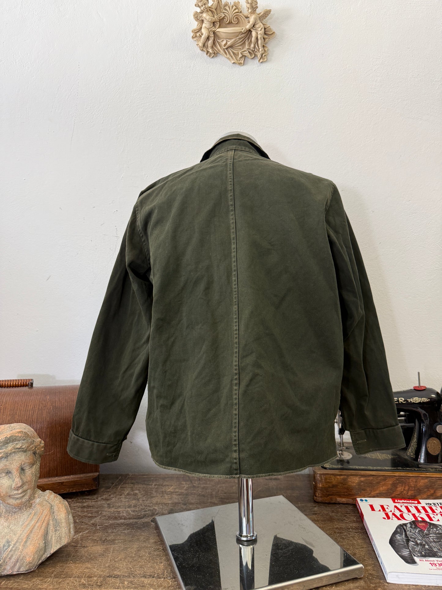 Vintage 80’s Faded Hungarian Army Shirt “S”