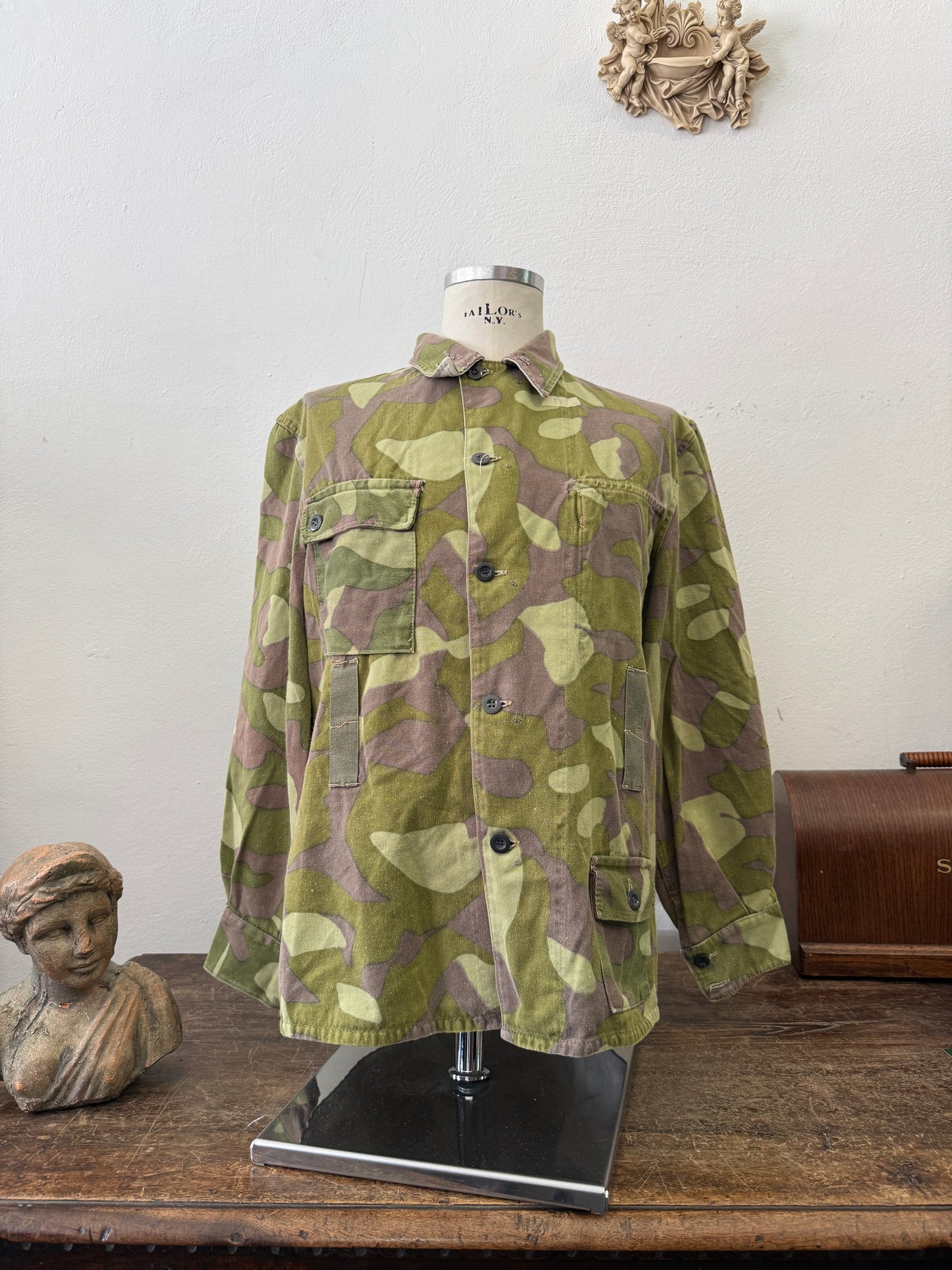 Vintage 60’s Rare Finnish Camo Jacket “L/XL”