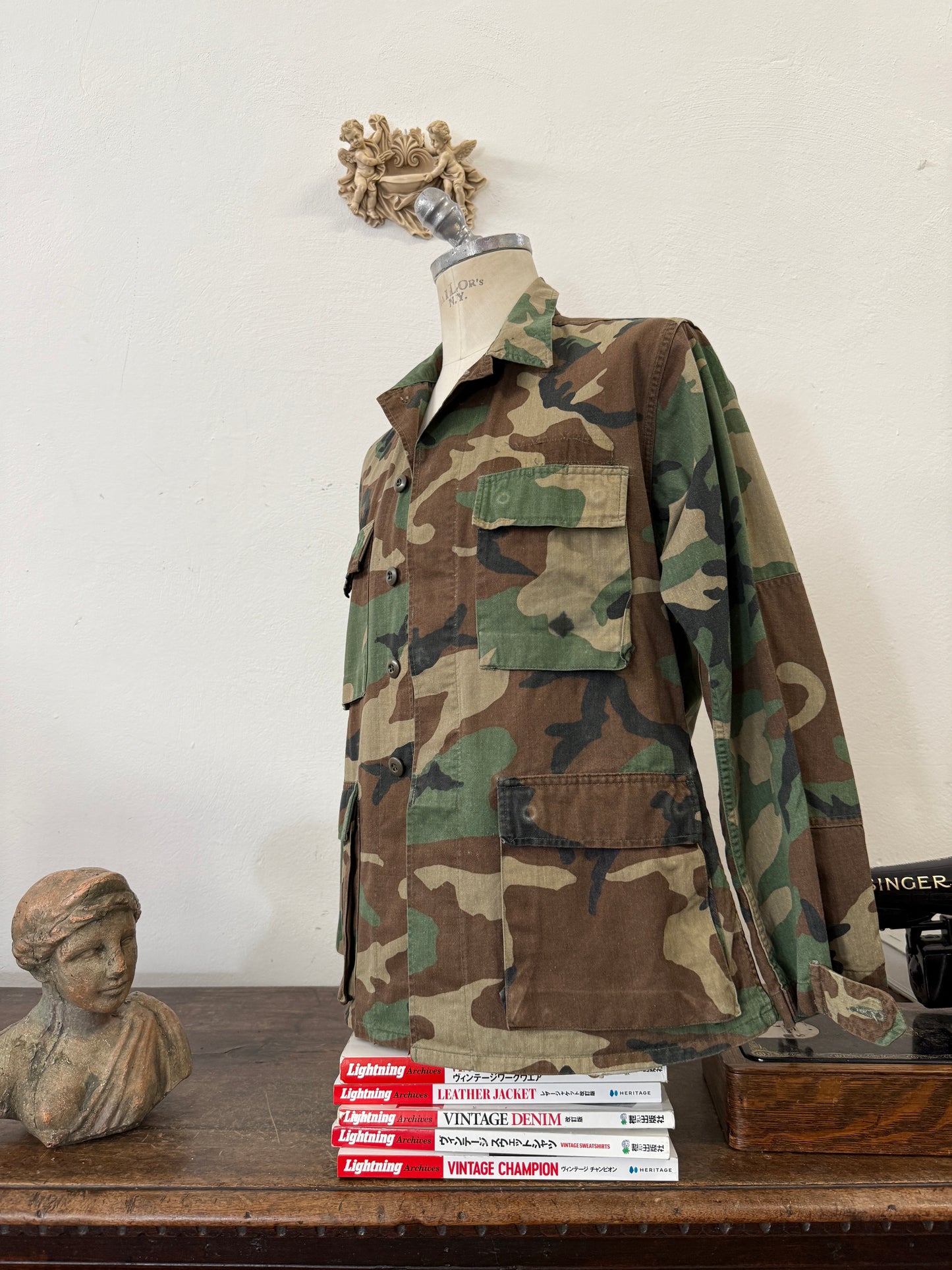 Vintage Woodland Jacket Us Army “M”