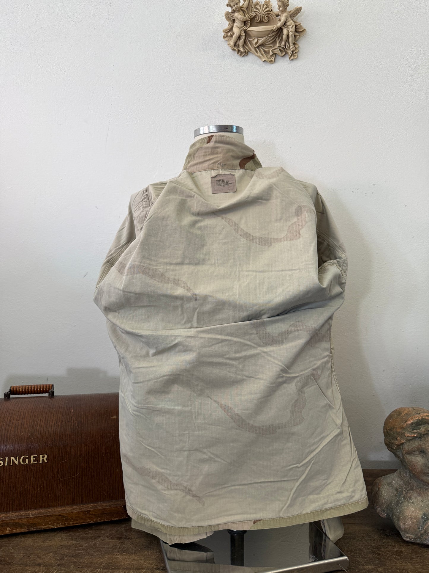 Vintage BDU Camo Jacket Ripstop US Army – L/XL