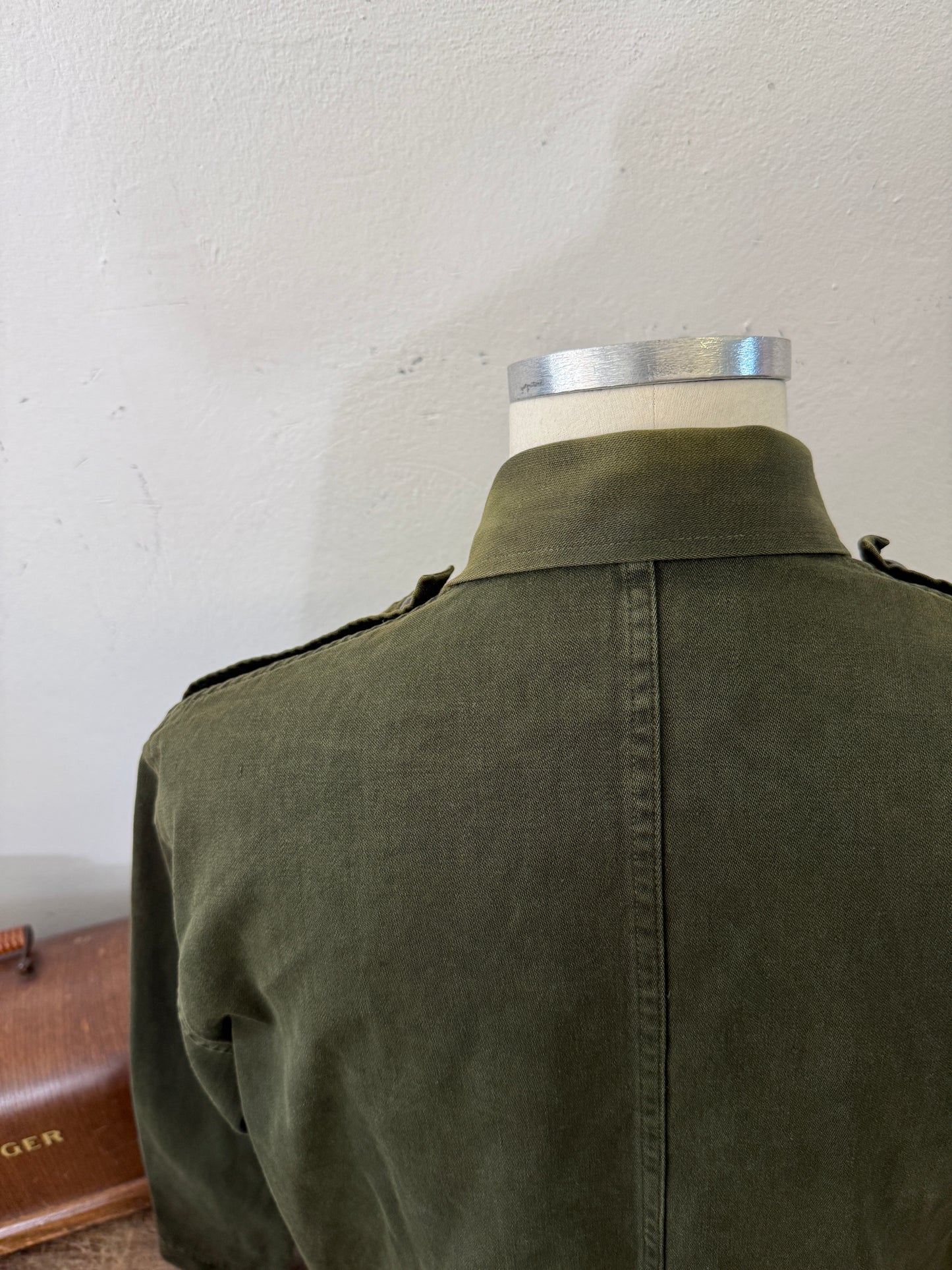 Vintage 80’s Faded Hungarian Army Shirt “L”