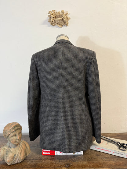 Vintage Blazer Pied de Poule “L”