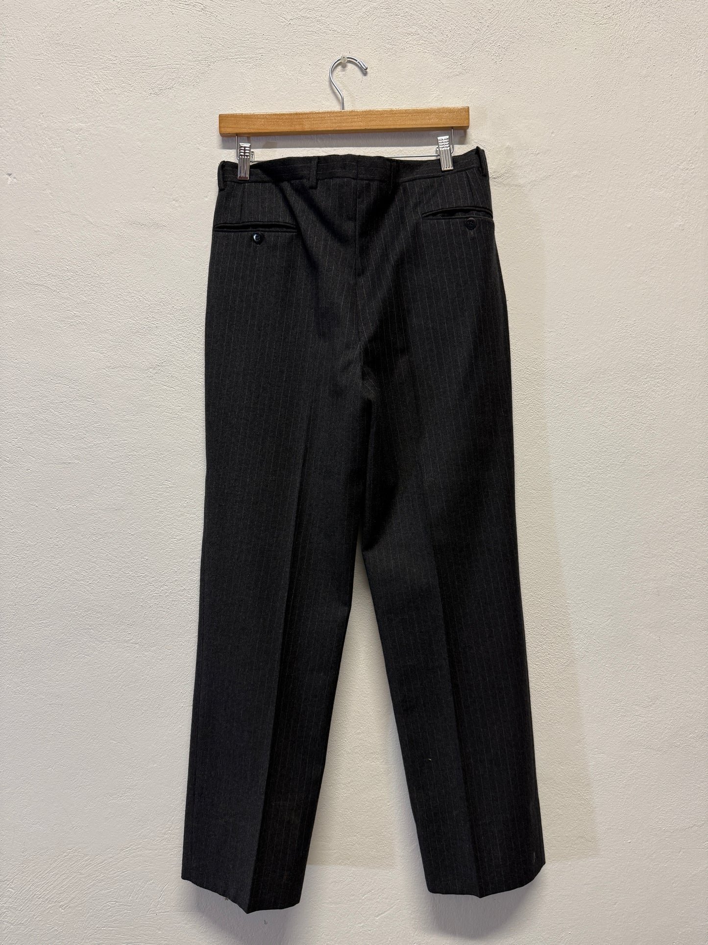 Vintage Grey Pinstripe Pants “W31”