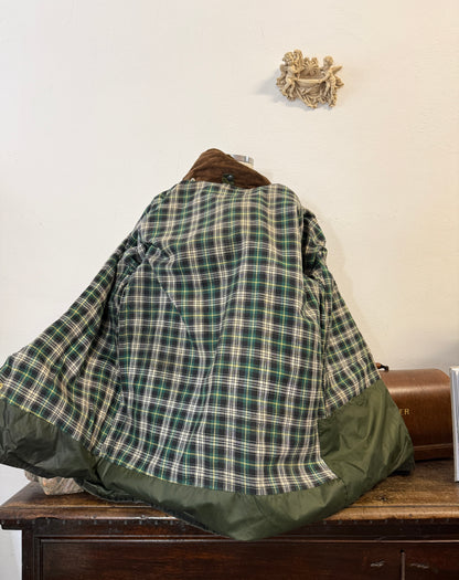 Vintage 80s/90s waxed jacket made in England “L/XL”