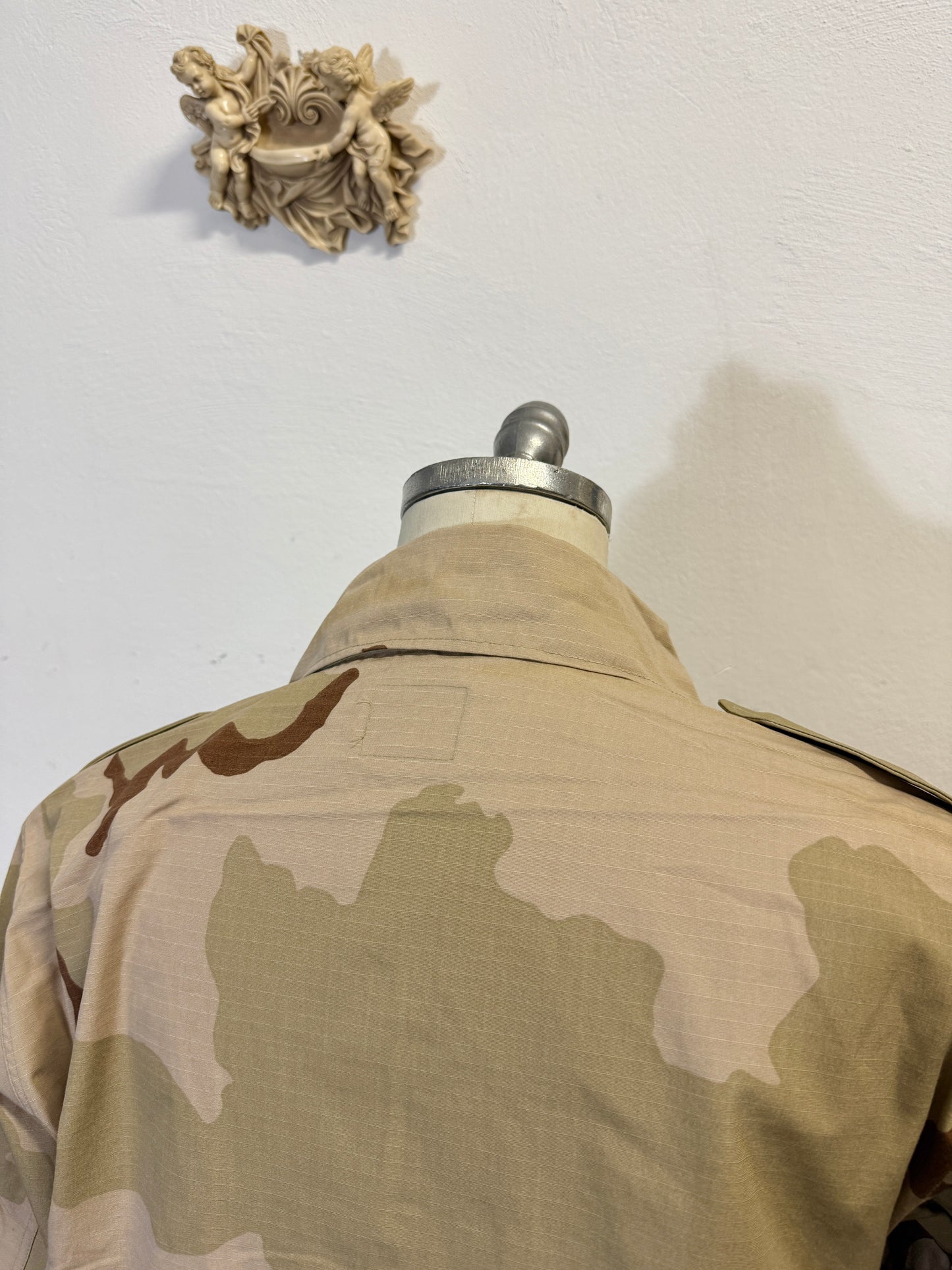 Deadstock BDU Camo Jacket Rip Stop US Army –  “XXL”