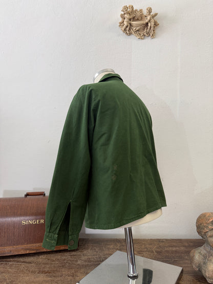Vintage 80’s Woman Swedish Army Shirt - XS