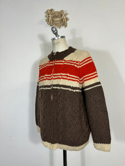 Cardigan « XL » vintage