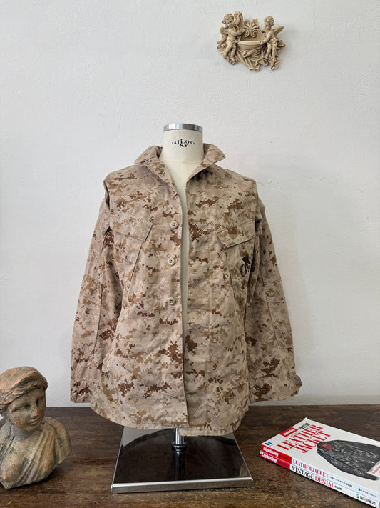Vintage Us Marine Corps USMC Desert Marpat Combat Jacket “M”