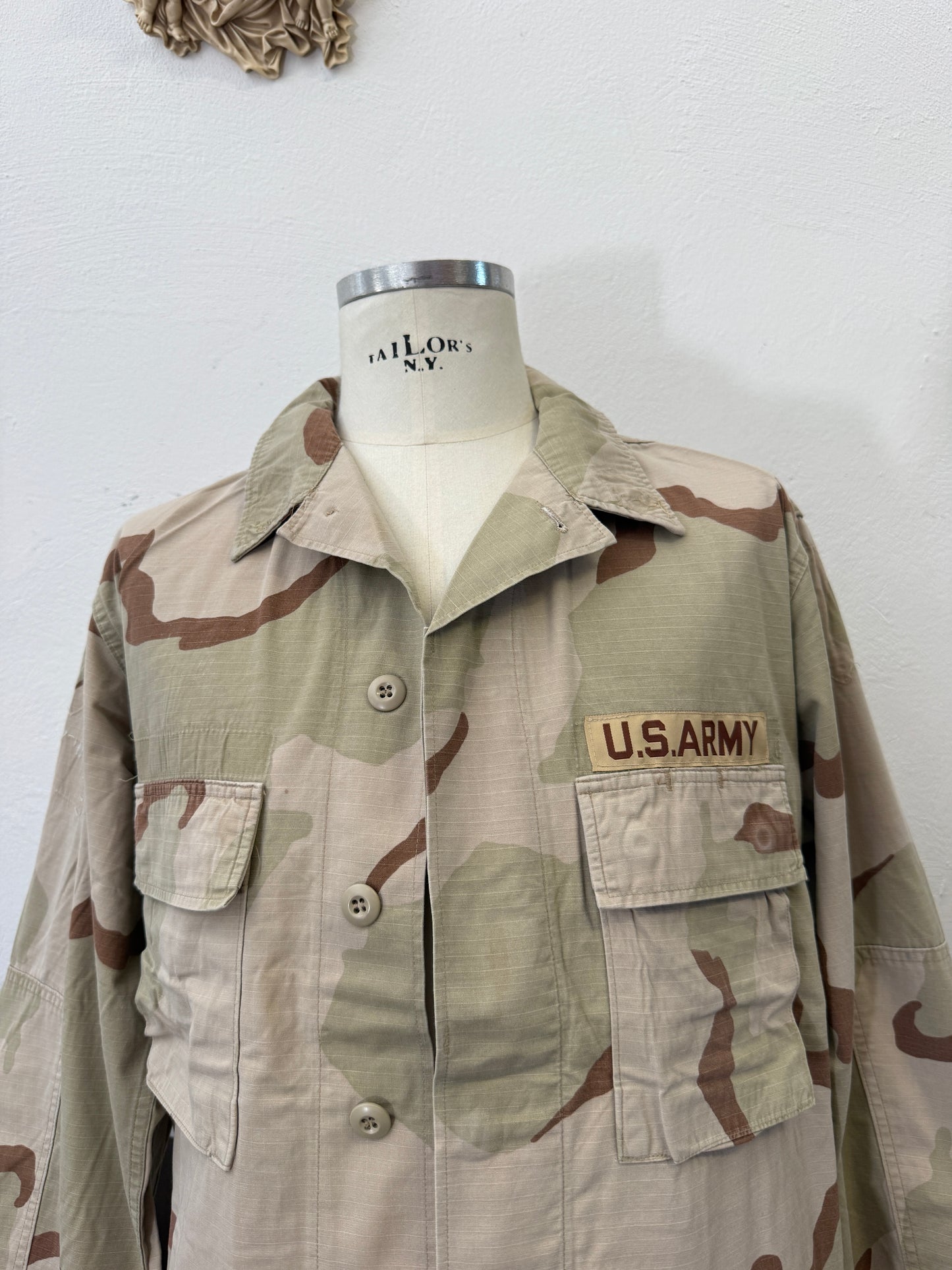 Vintage BDU Camo Jacket Ripstop US Army – XL