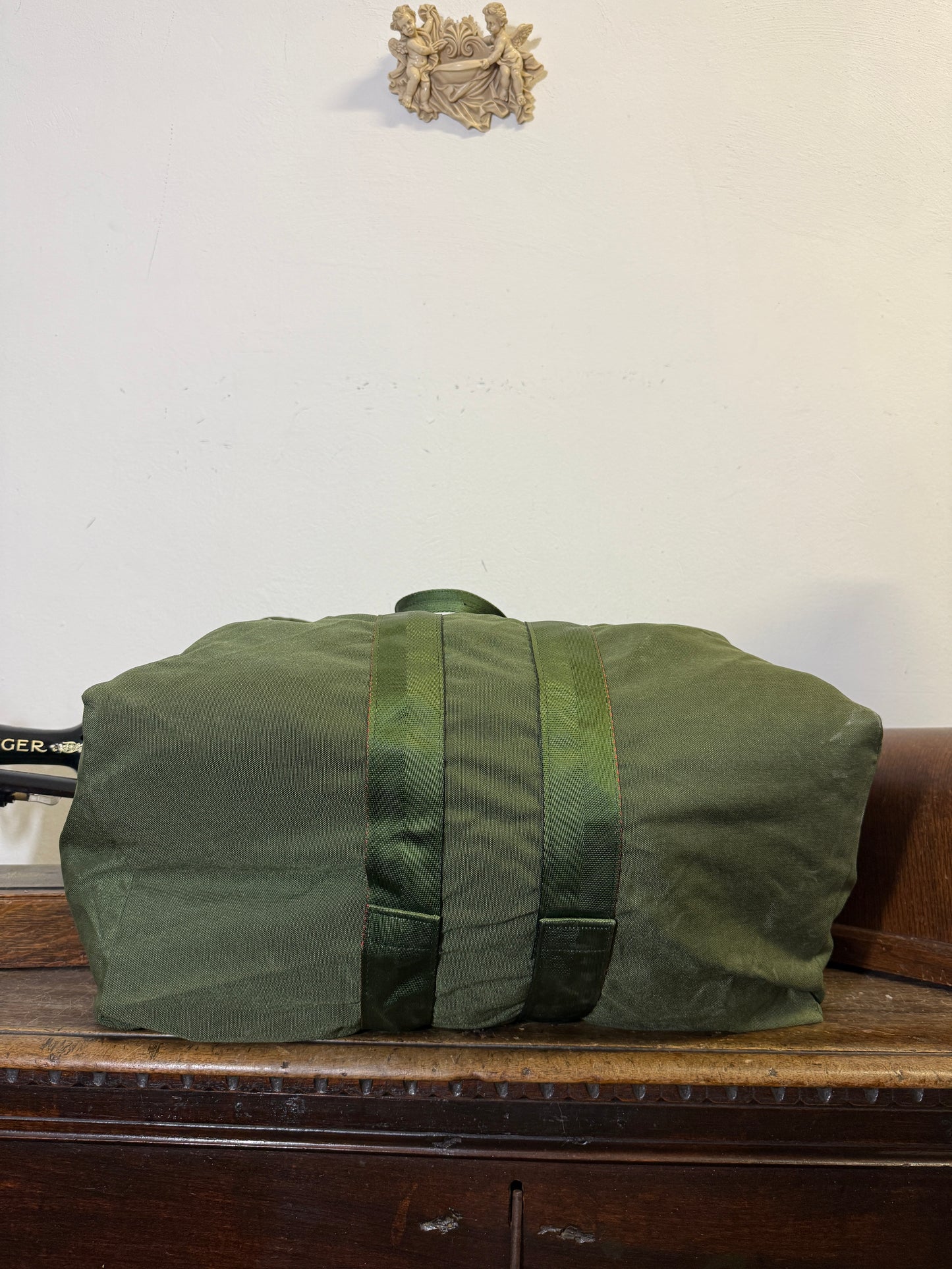 Vintage Nylon Us Flyers Kit Bag